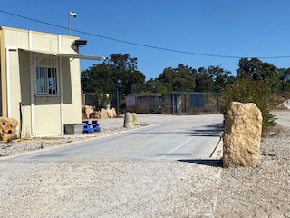 Bâtiment d'accueil du site Berre-l'Étang